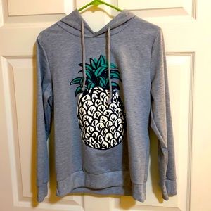 Pineapple Gray Hoodie